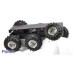 Wild Thumper 6WD All-Terrain Chassis, Black, 75:1